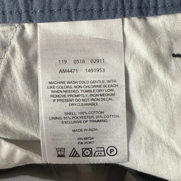 Columbia SZ 40W Mens Casual Shorts Mottled Zip-Fly Pockets 10" Inseam Gray - Picture 7 of 7